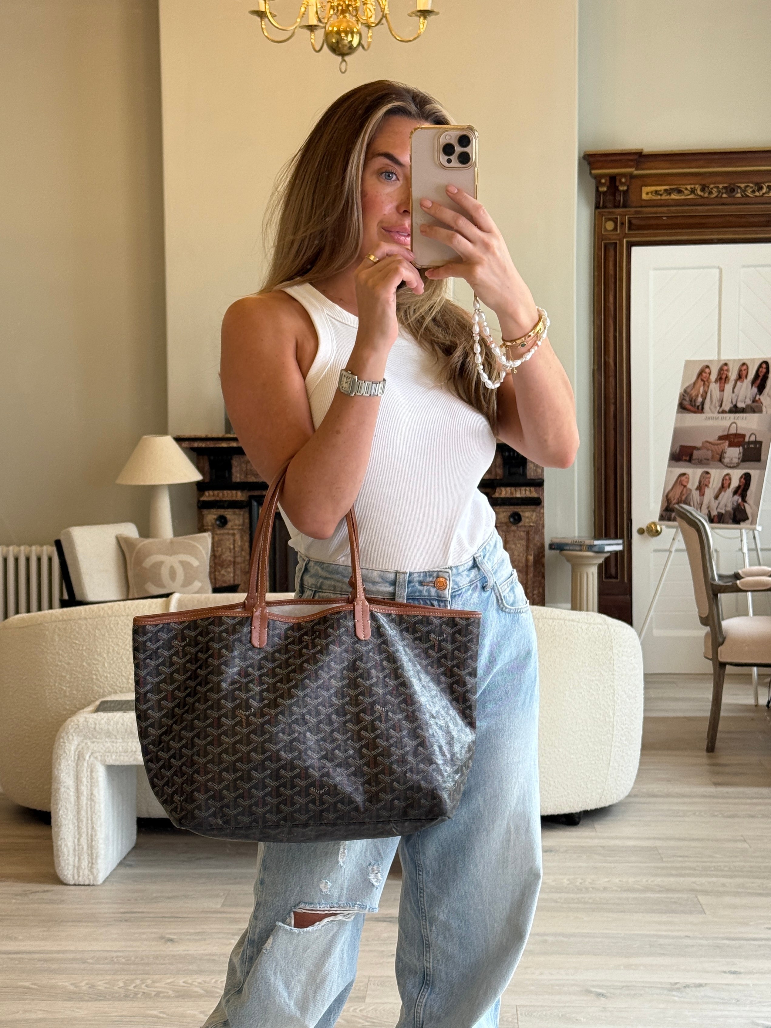 Goyard St Louis PM Tote Bag