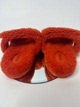 Hermès Fur Chypre Sandals (Size 40/UK 7)