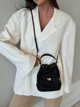 Prada Prada Duet Re-Nylon Bucket Bag