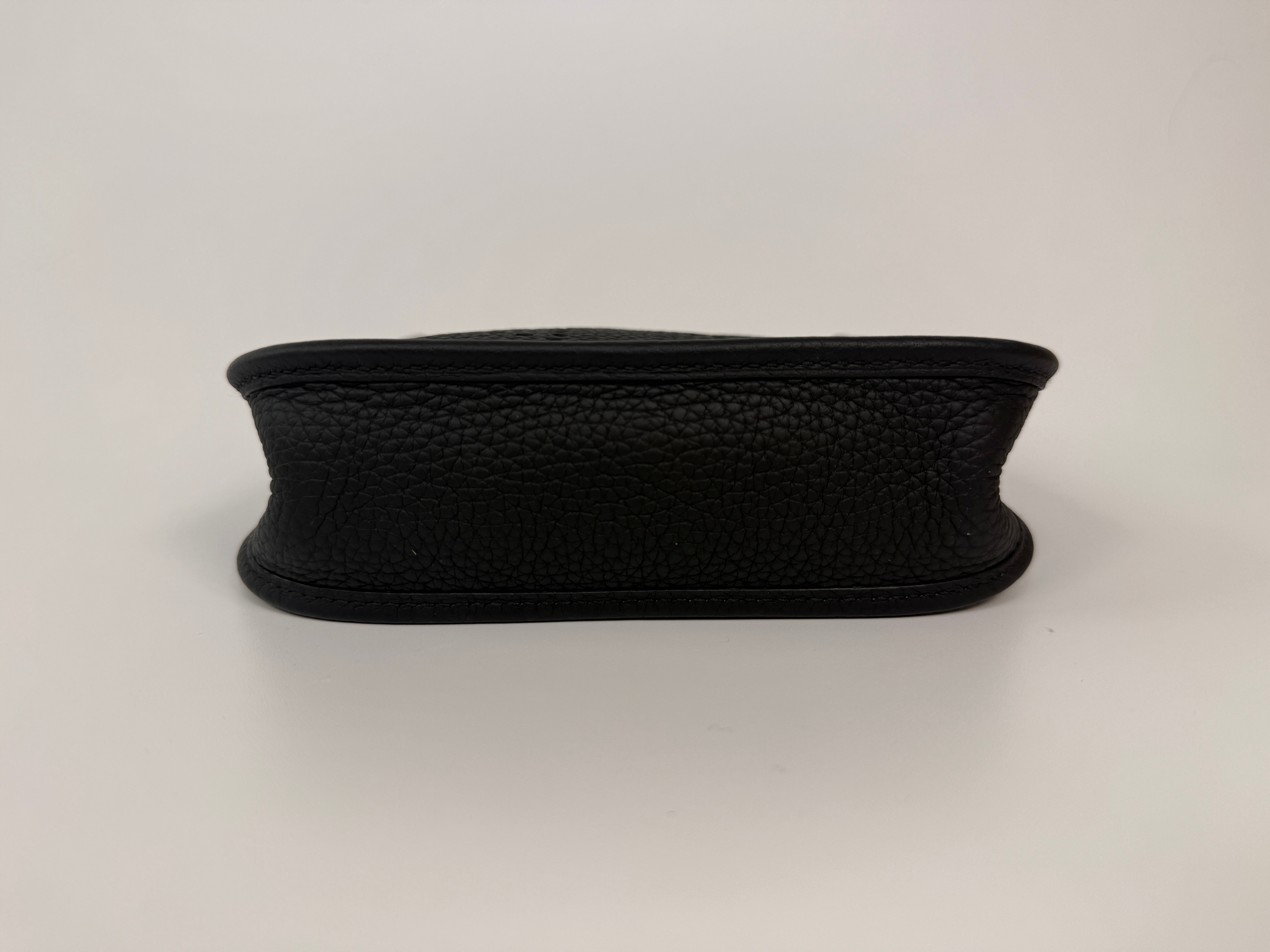 Hermès Evelyne TPM Black Clemence Leather Gold Hardware