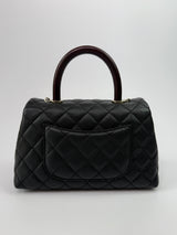 Chanel Small Coco In Black Caviar Leather With GHW