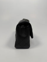 Chanel Mini Rectangle In Black Lambskin With SHW