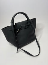 Celine Grey Leather Big Small Bag