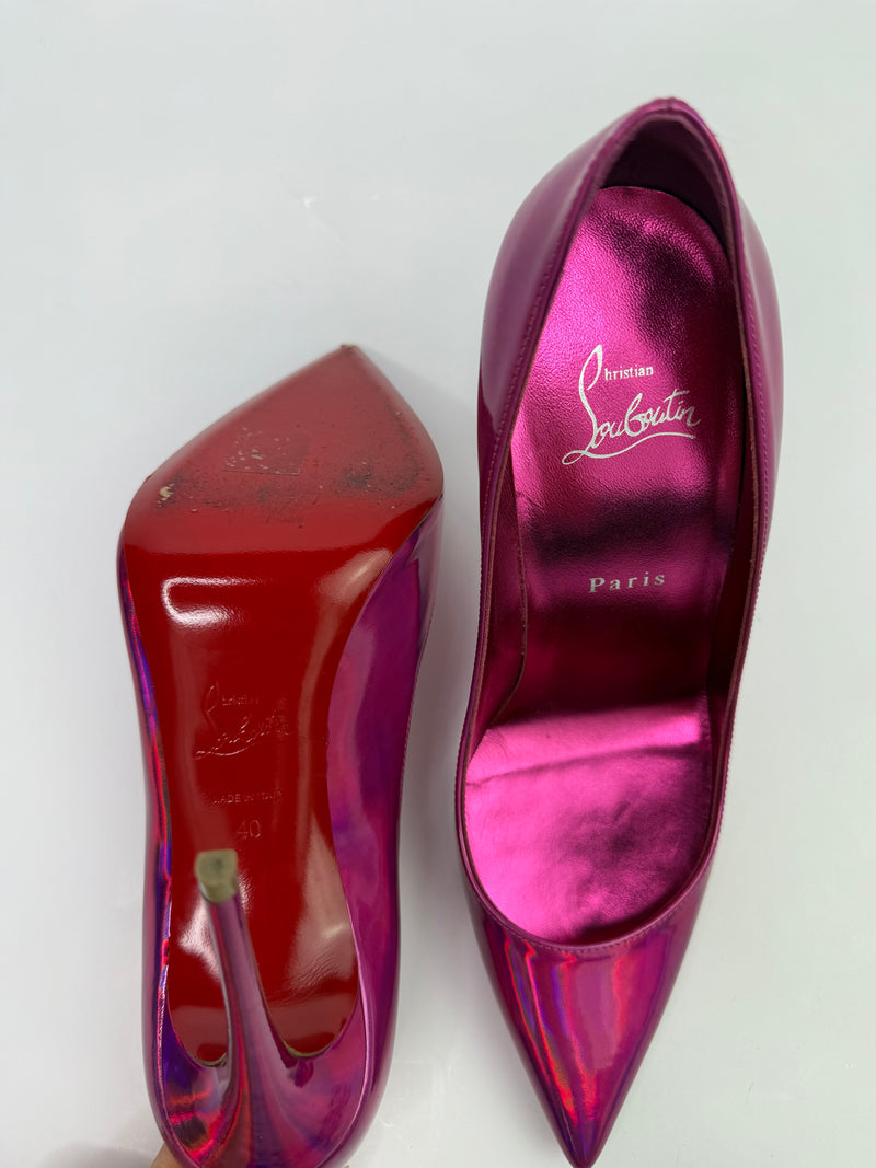 Christian Louboutin Kate Patent Leather Pumps (Size 40/UK7)