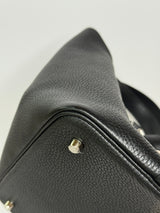 Hermès Picotin 22 In Black Clemence Leather With PHW