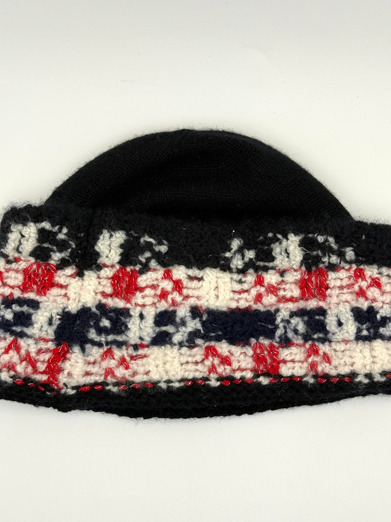Chanel CC Logo Beanie Hat