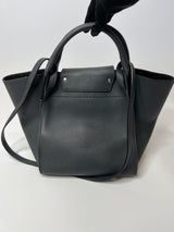 Celine Grey Leather Big Small Bag