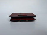 Hermès Constance Slim Wallet In Rouge H/Rose Azalee PHW