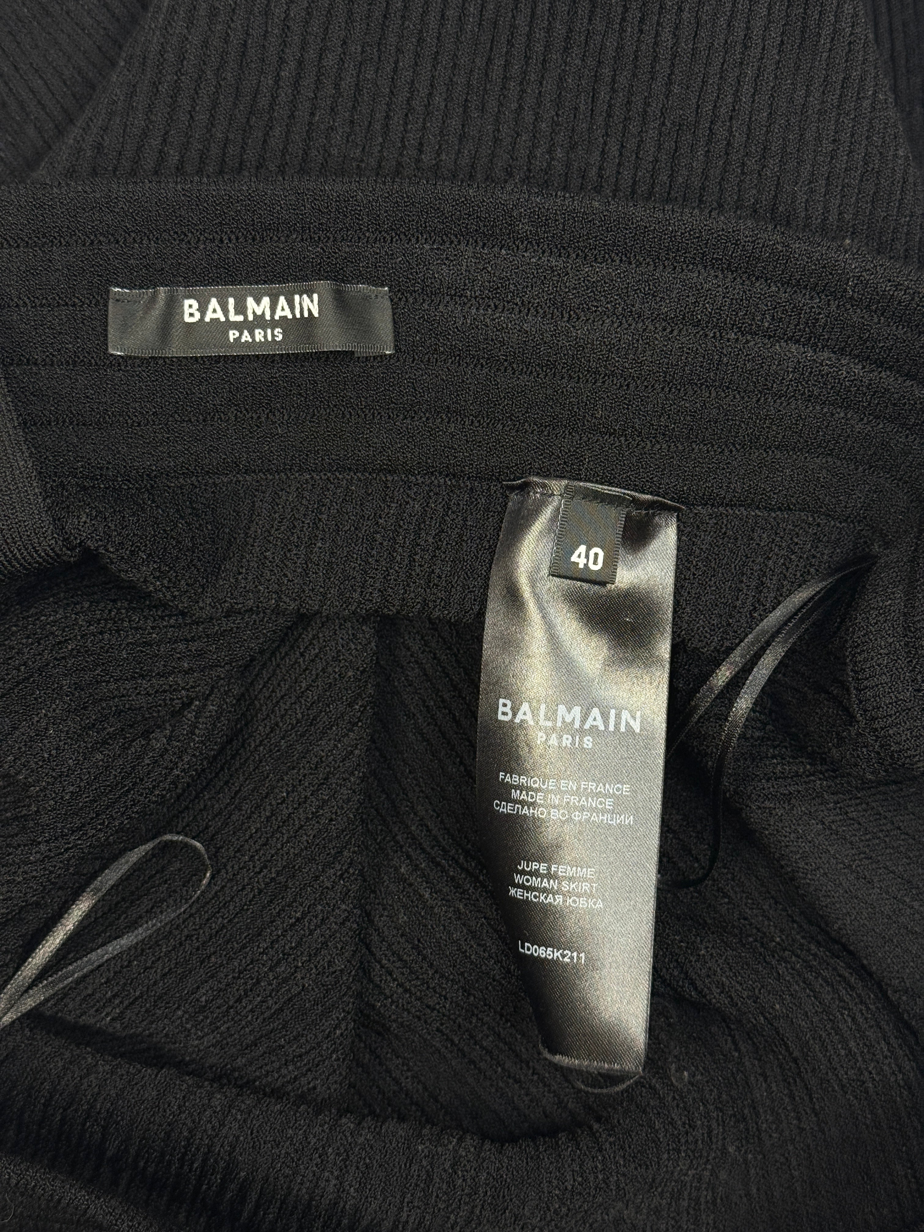 Balmain Knit Co-Ord Set  (Size FR40/UK12)