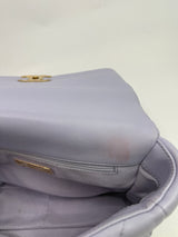 Chanel 19 Small In Lilac Lambskin Leather