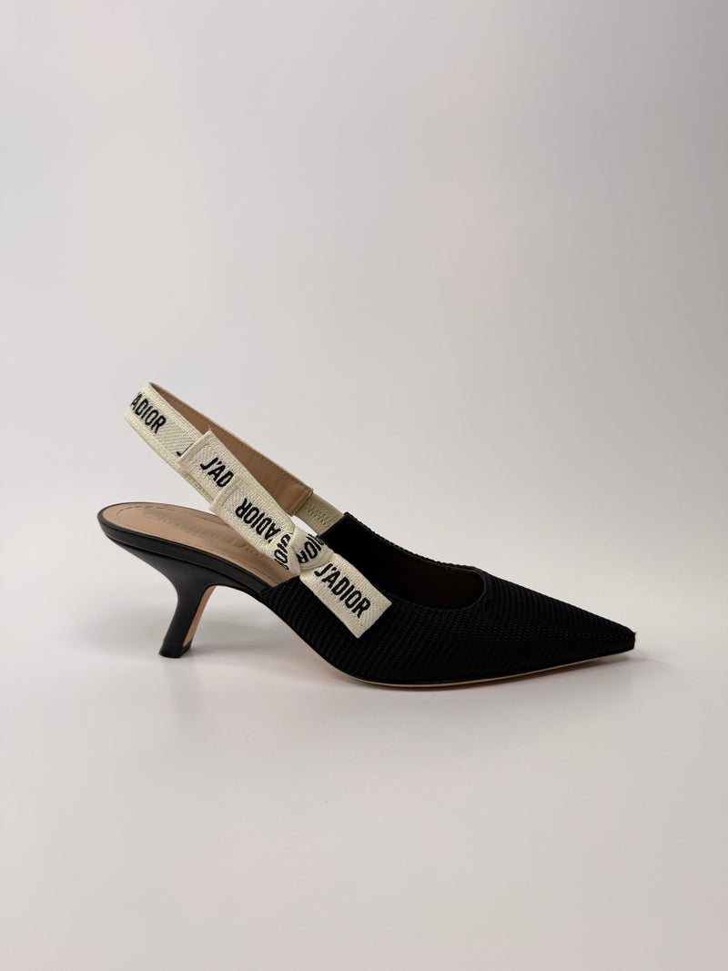 Christian Dior J'Adior Slingback Pumps (Size 37.5/UK4.5)