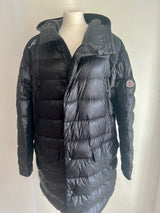 Moncler Long Length Alderney Giubbotto Jacket (TG4 / UK14)