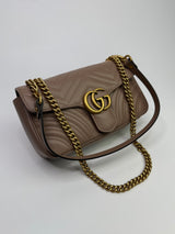Gucci GG Small Marmont Matelasse Shoulder Bag