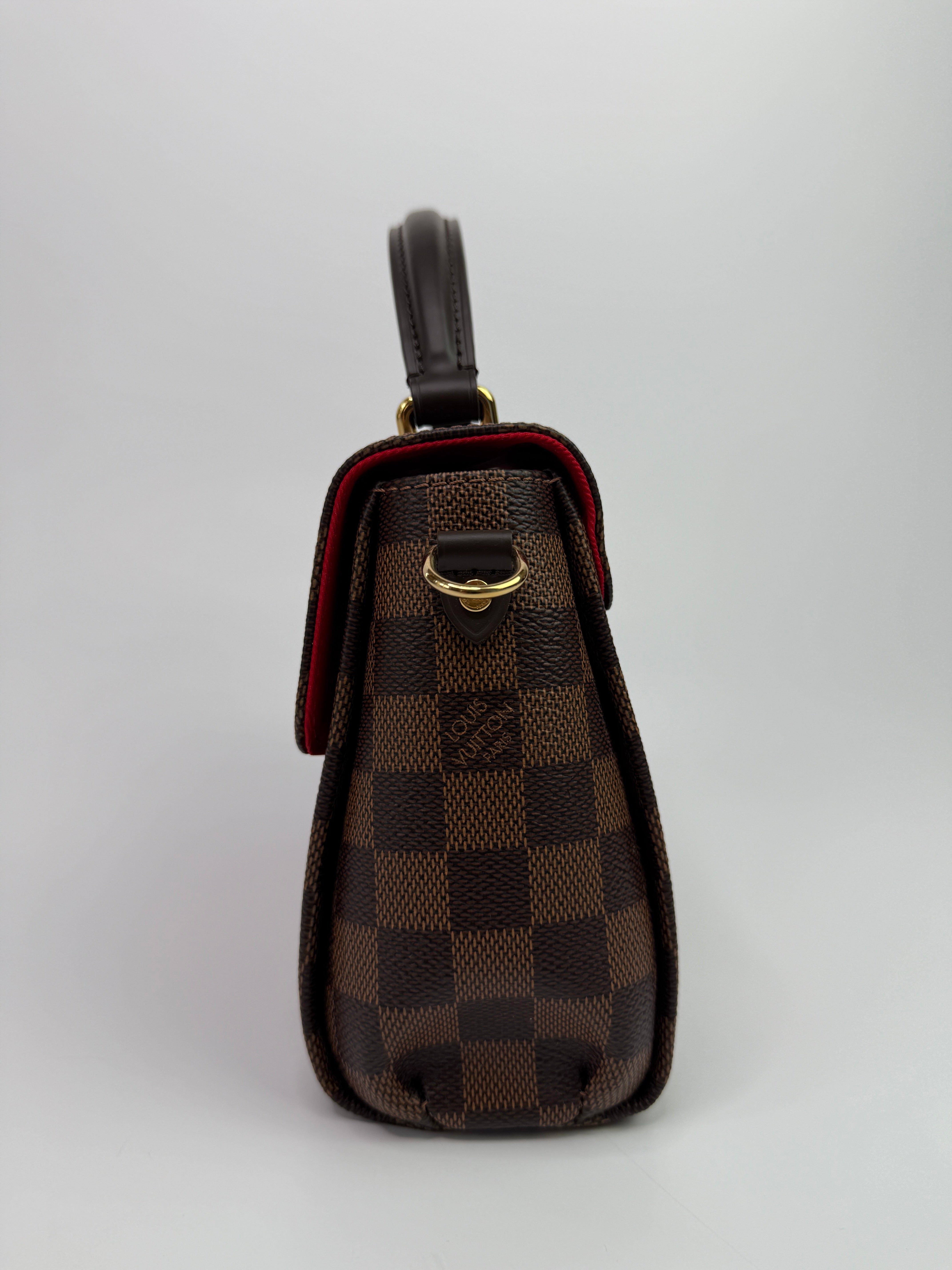 Louis Vuitton Damier Ebene Canvas Croisette Bag
