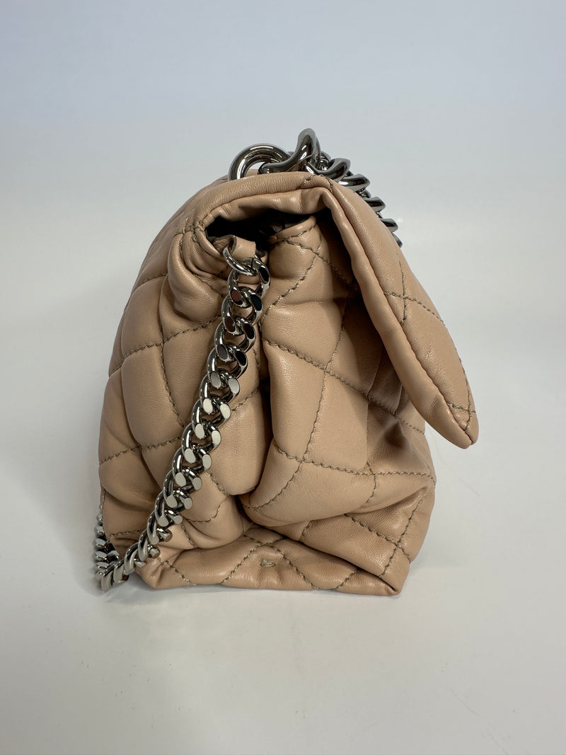 Stella McCartney Quilted Soft Beckett Chain Shoulder Bag
