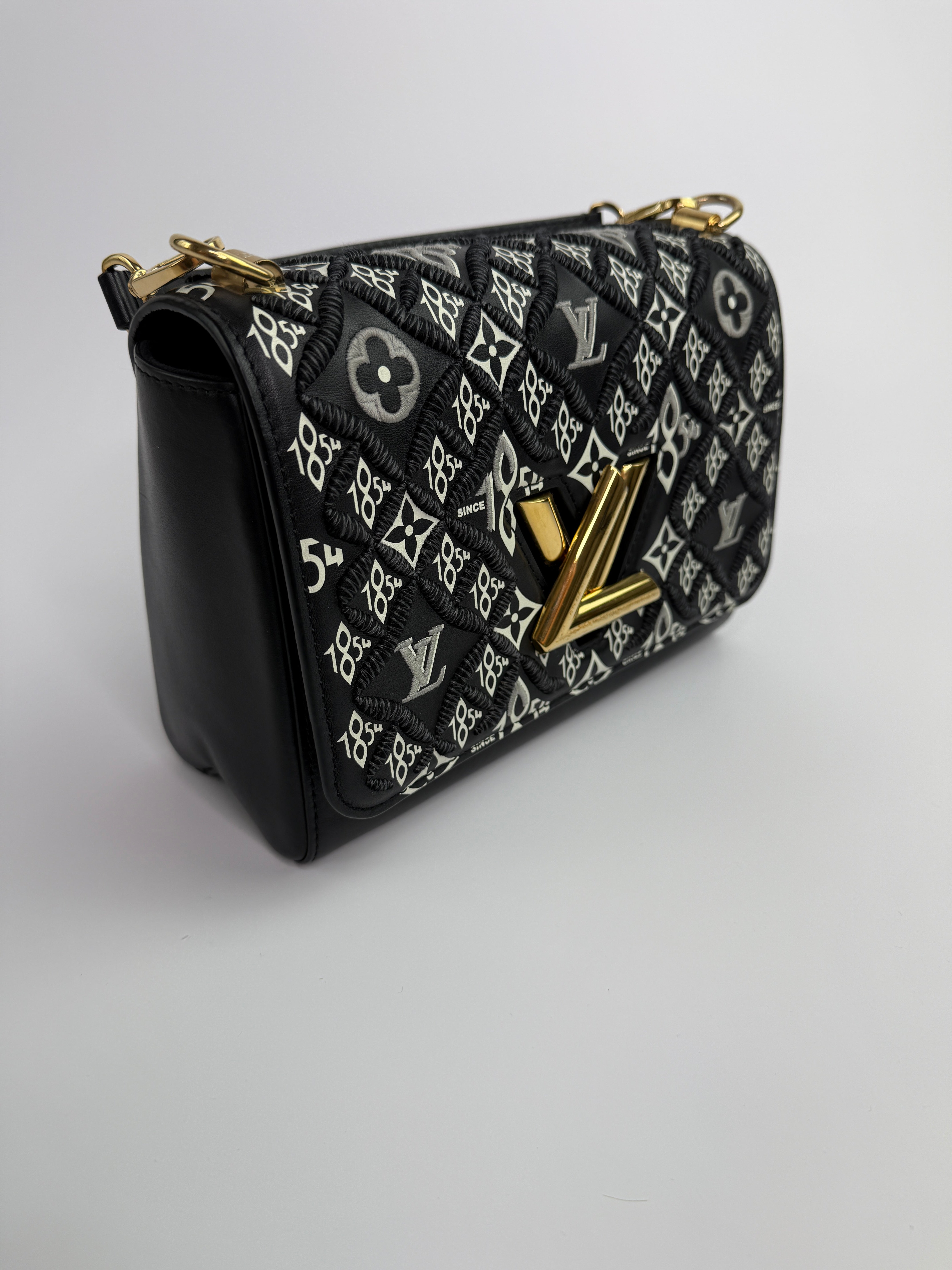 Louis Vuitton Since 1854 Embroidered Twist MM Shoulder Bag