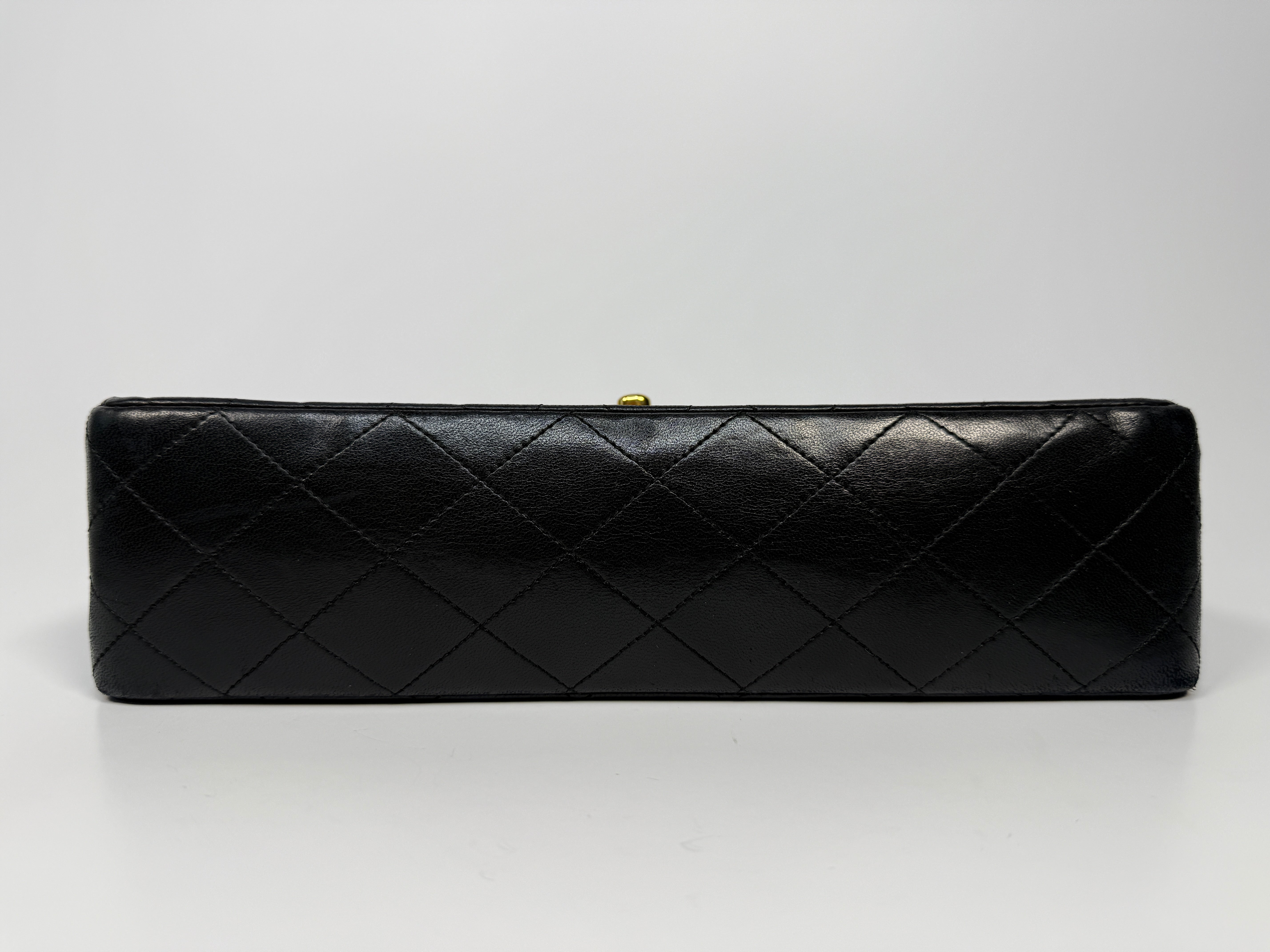 Chanel Vintage Medium Classic Double Flap Black Lambskin With 24k Gold Hardware
Pre Loved & Authentic 