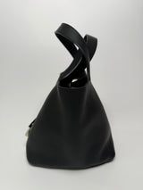 Hermès Picotin 22 In Black Clemence Leather With PHW