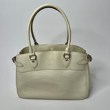 Louis Vuitton Passy Bag In White Ivory Epi Leather