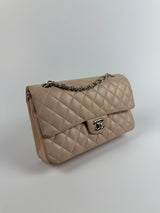 Chanel Medium Light Pink Lambskin Classic Flap SHW