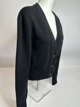Saint Laurent Embellished Cashmere Cardigan (Size M/ UK 12 )