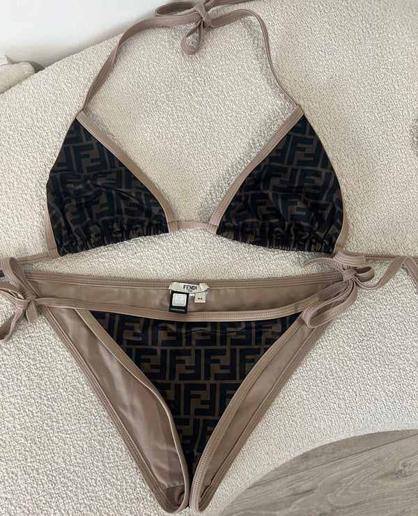 Fendi FF Reversible Bikini (Size 44 / UK 12)