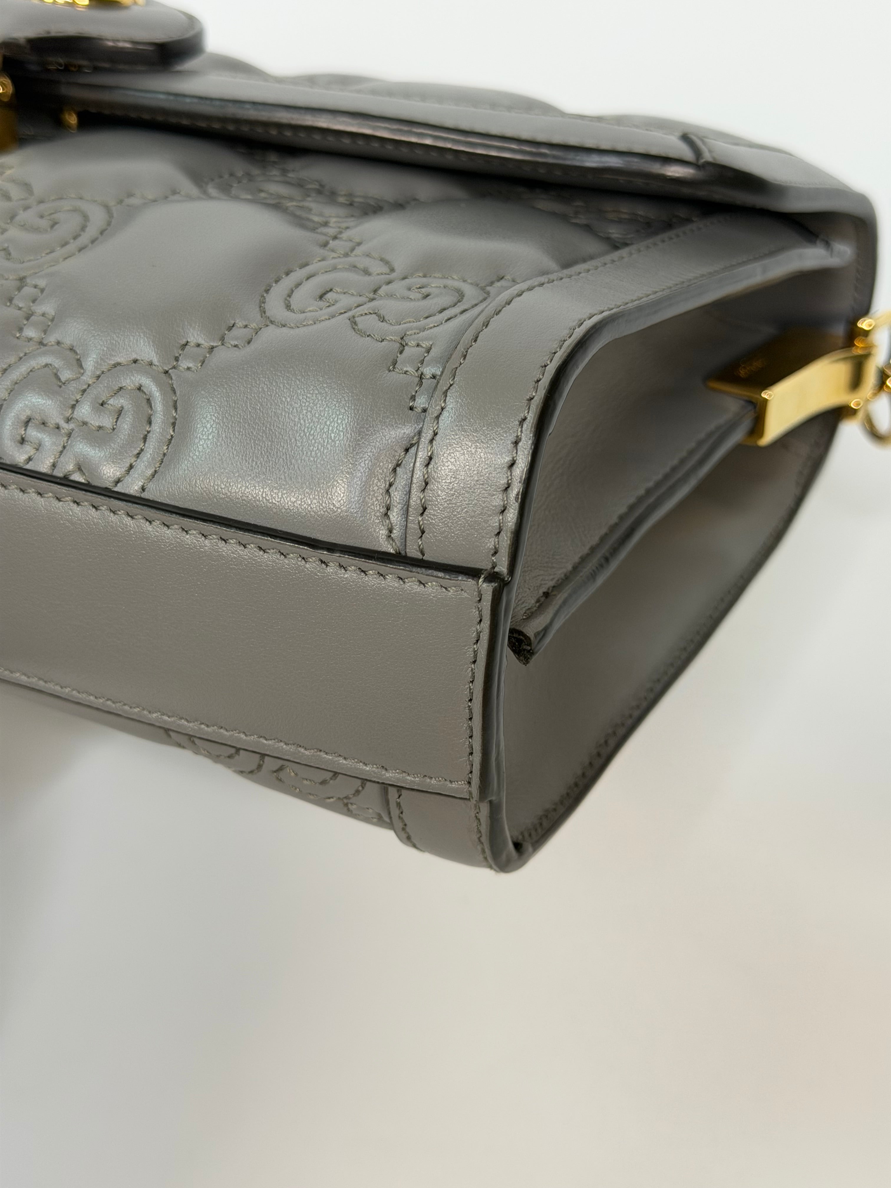 Gucci GG Matelassé Embossed Shoulder Bag. Authentic and preloved in excellent condition.