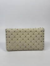 Valentino Garavani Nappa Rockstud Spike Wallet on Chain