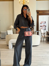 Chanel pink plexiglass Horizontal Boy Brick Bag
