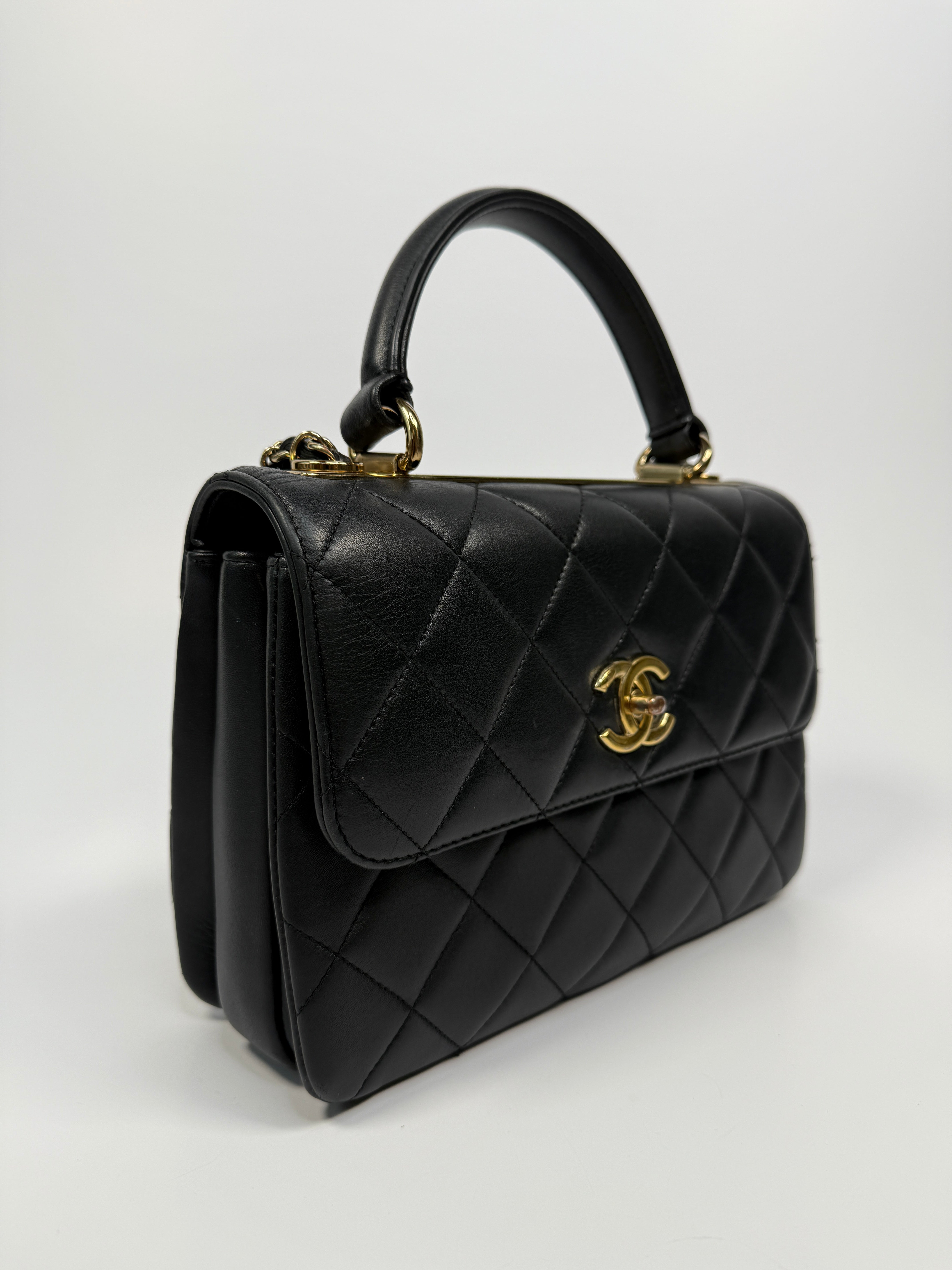 Chanel Small Trendy Top Handle Flap Bag
Pre Loved & Authentic 