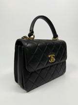 Chanel Small Trendy Top Handle Flap Bag