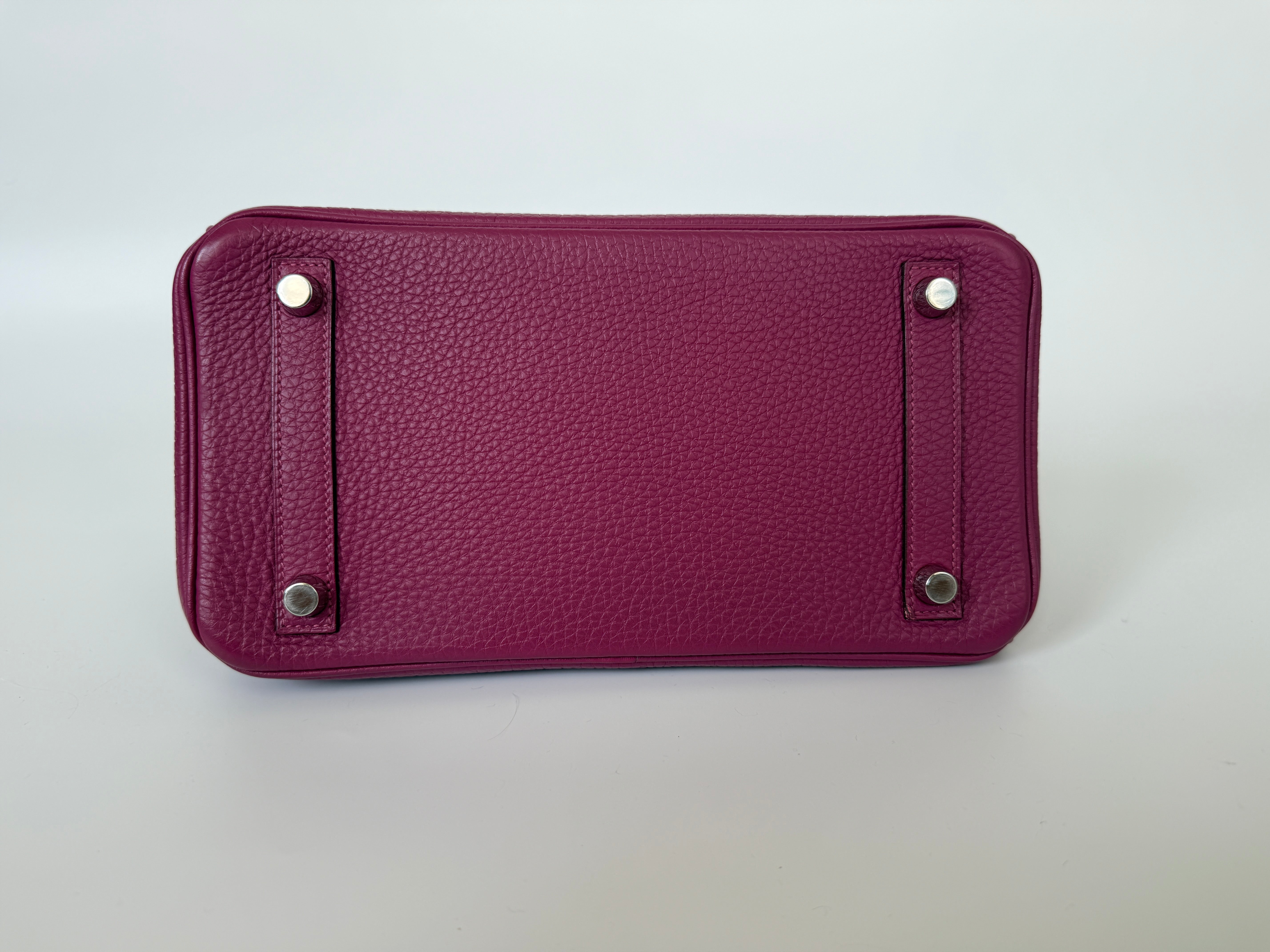 Authentic pre-loved Hermès Birkin 25 In Tosca Clemence Leather. Excellent condition, verified by Luxe Cheshire. Trusted designer resale.