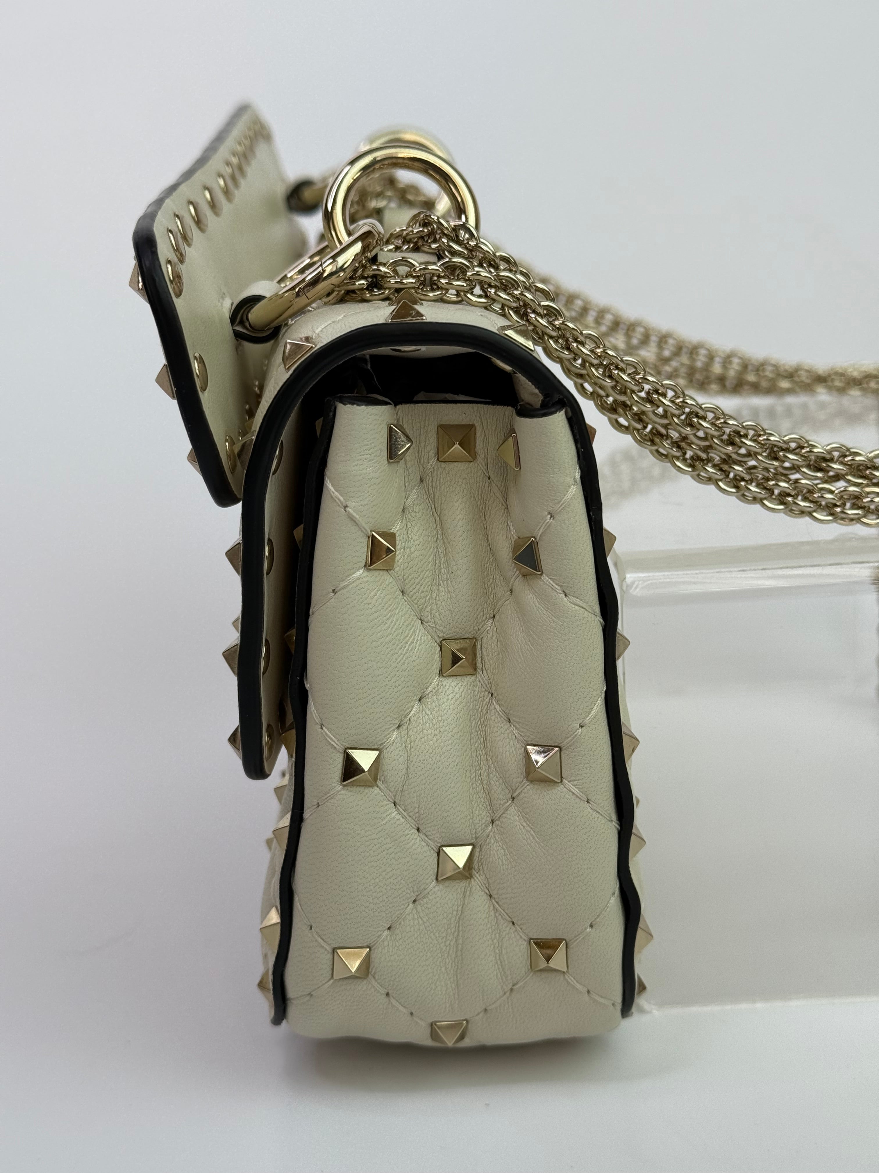 Valentino Garavani Nappa Rockstud Spike Bag