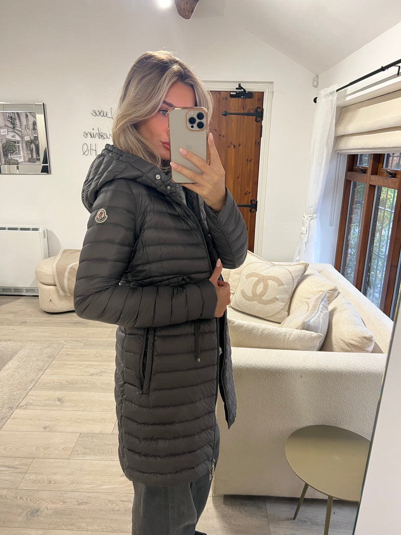 Moncler Longline Quilted Jacket (TG1 /UK S)