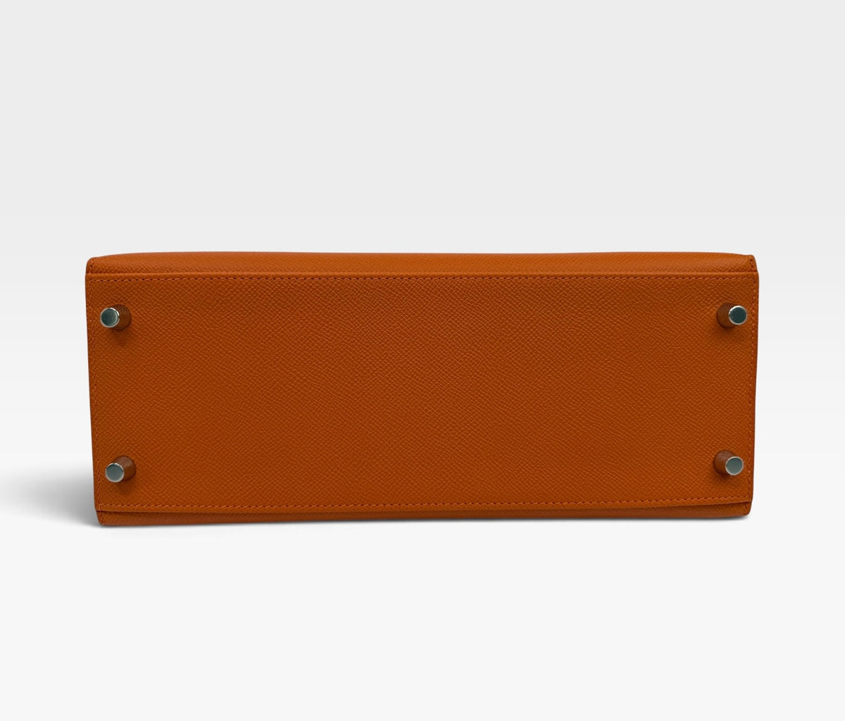 Hermès Kelly 28 In Orange Epsom Leather With PHW