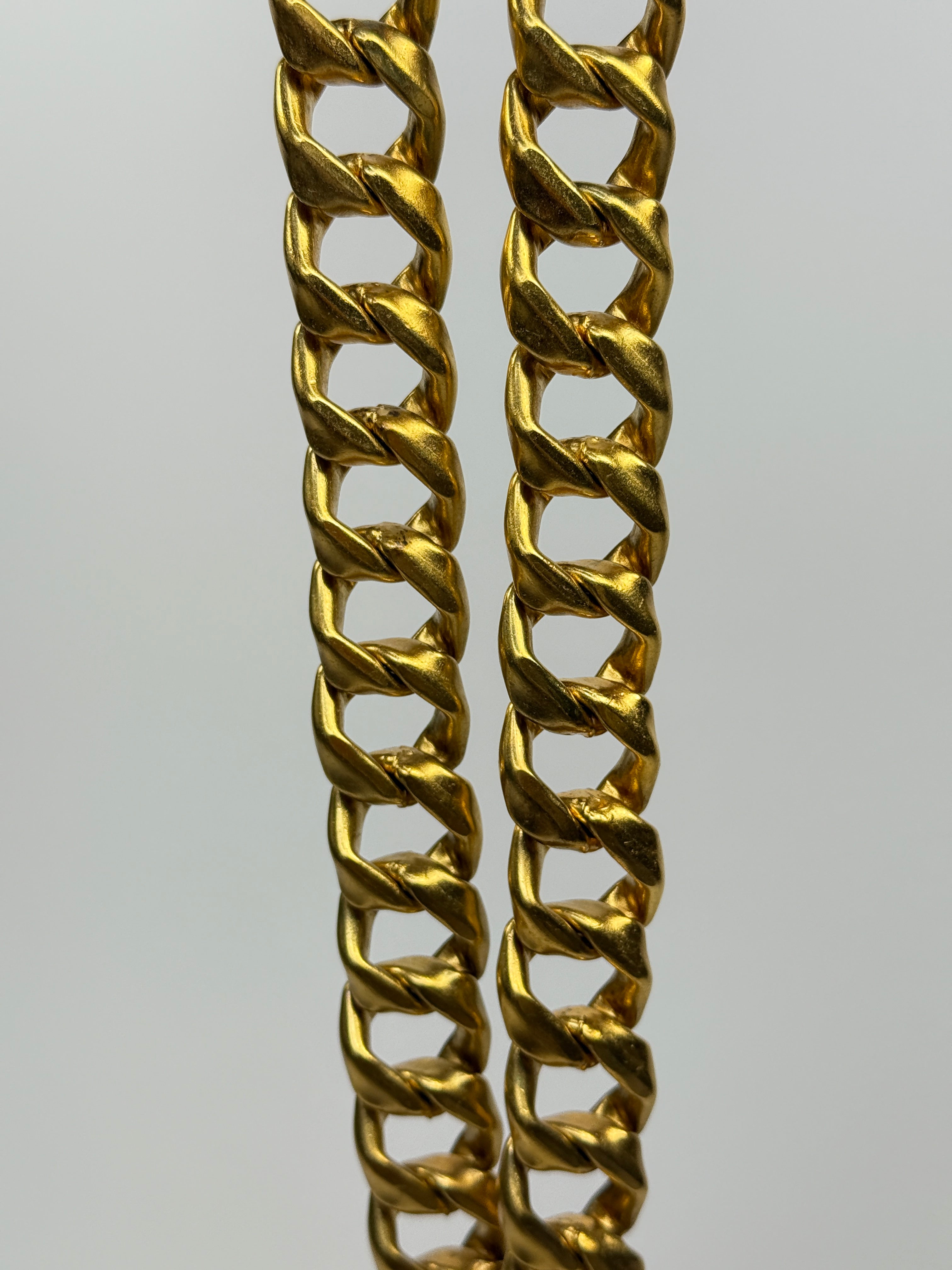 Chanel 1995 CC Rhinestone-Embellished Chain Belt