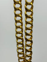 Chanel 1995 CC Rhinestone-Embellished Chain Belt