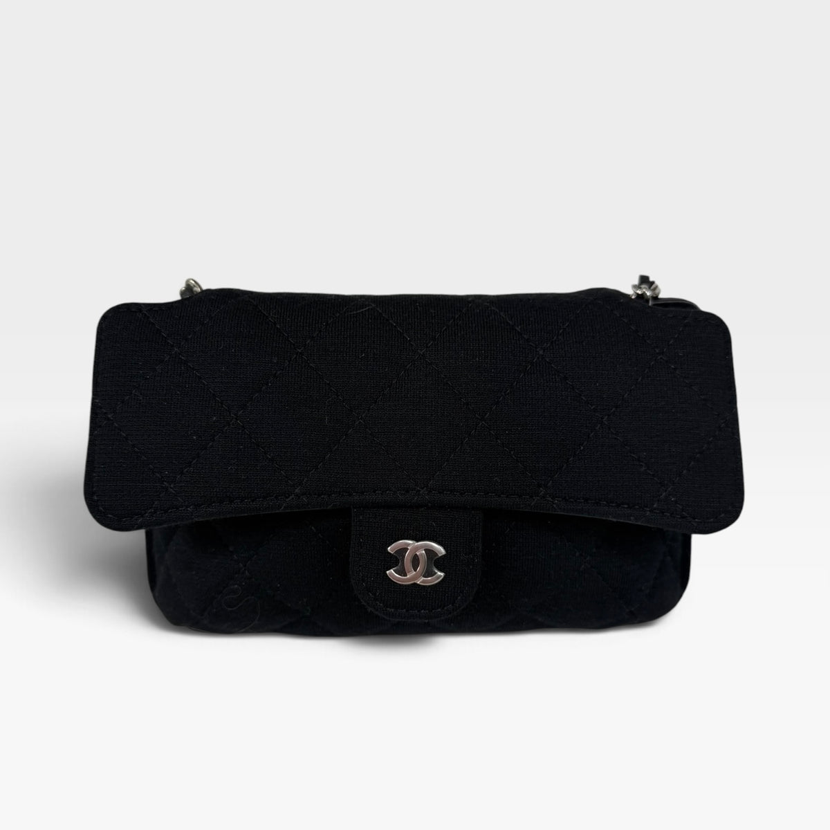 Chanel Foldable Tote Bag In Black Multicolour. Authentic and preloved in excellent condition. 100% guarantee