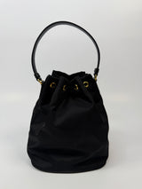 Prada Prada Duet Re-Nylon Bucket Bag