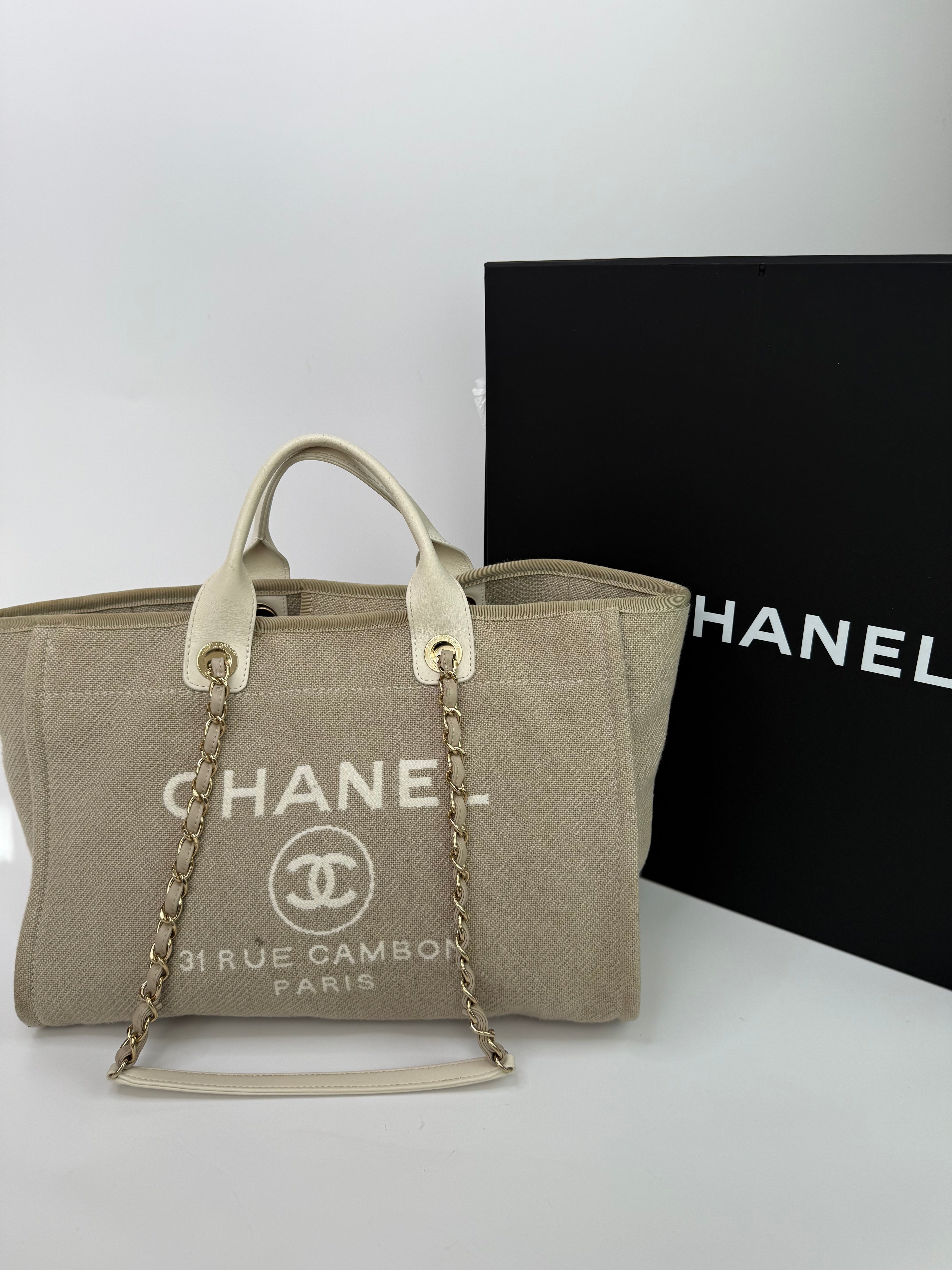 Chanel Deauville Tote Bag