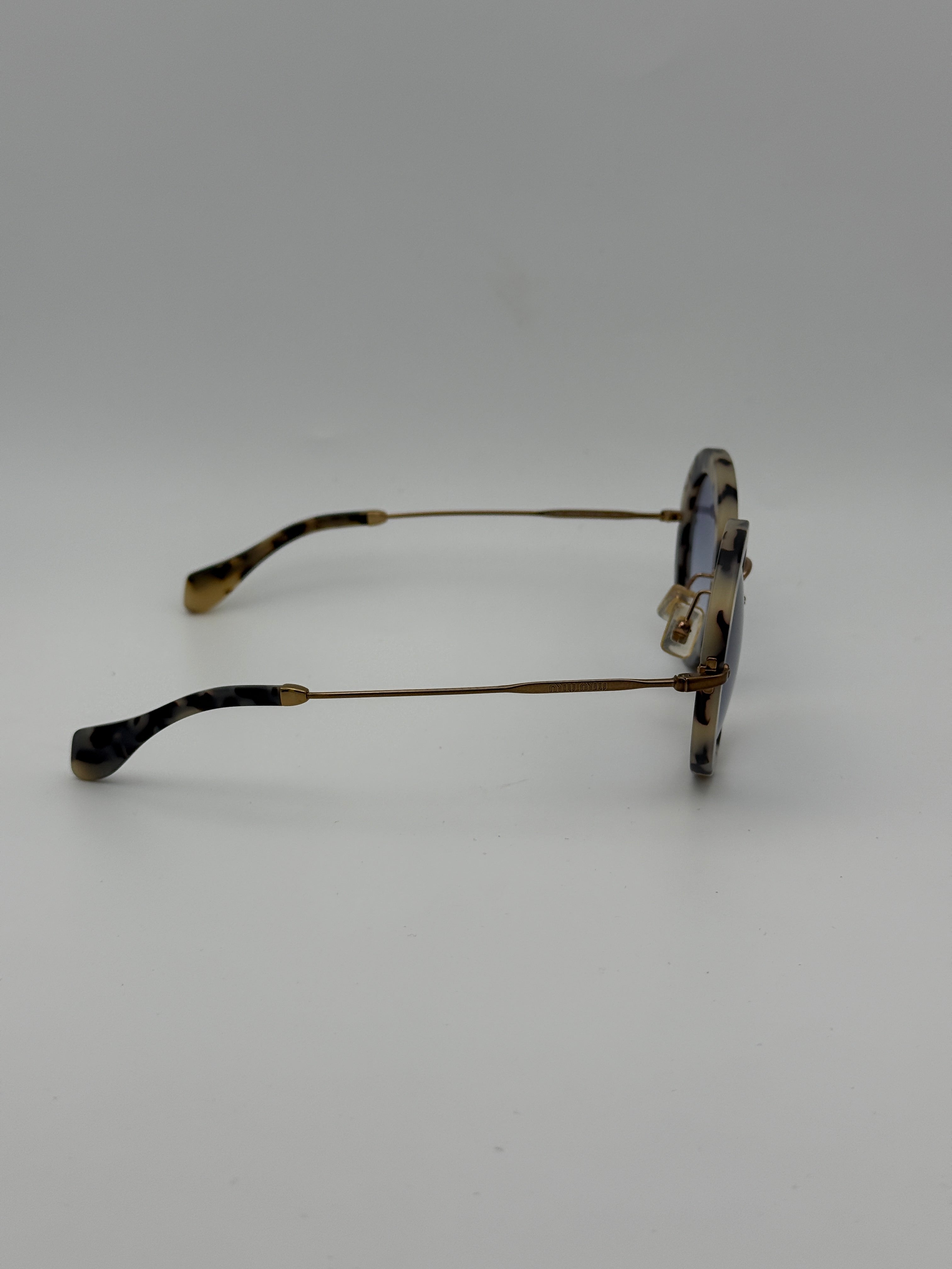 MiuMiu Over Sized Round Sunglasses