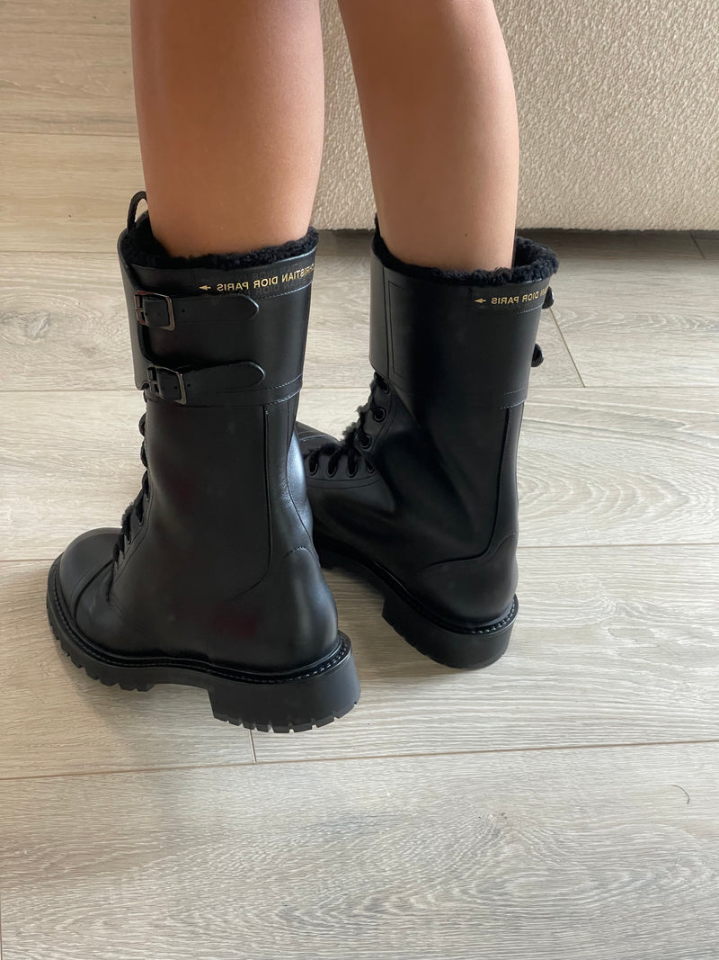 Christian Dior D-Trap Ankle Boots (Size 39/UK6)