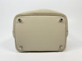 Hermès Picotin 18 In Craie Clemence Leather With PHW