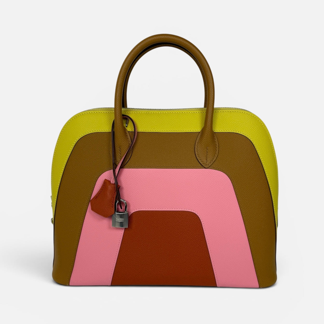 Hermès Bolide 30 Rainbow Sunrise Handbag