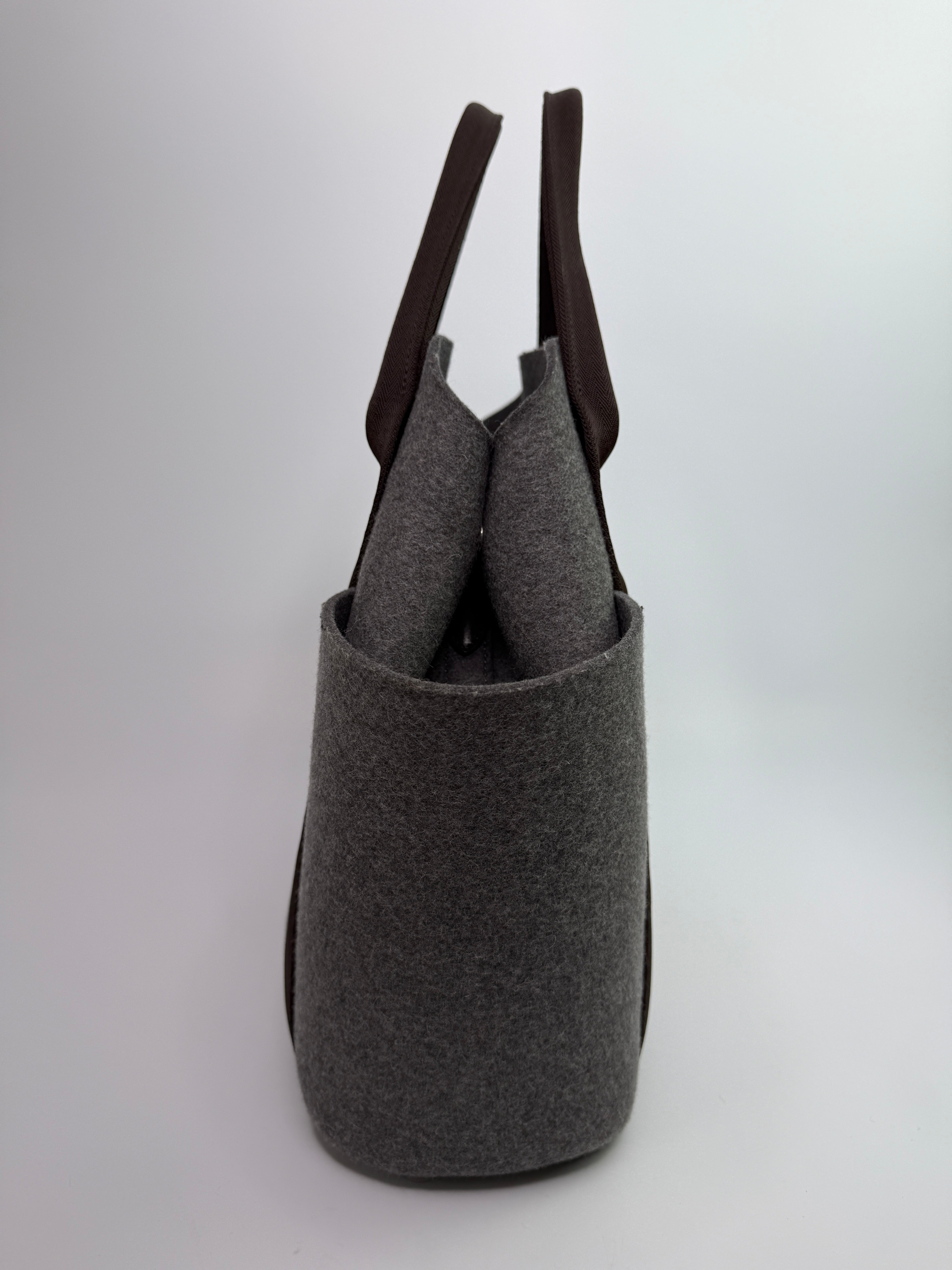 Authentic Pre Loved Hermès Acier Grooming Bag Excellent Condition