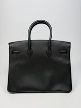 Hermès Birkin 35 Black Epsom Leather With PHW