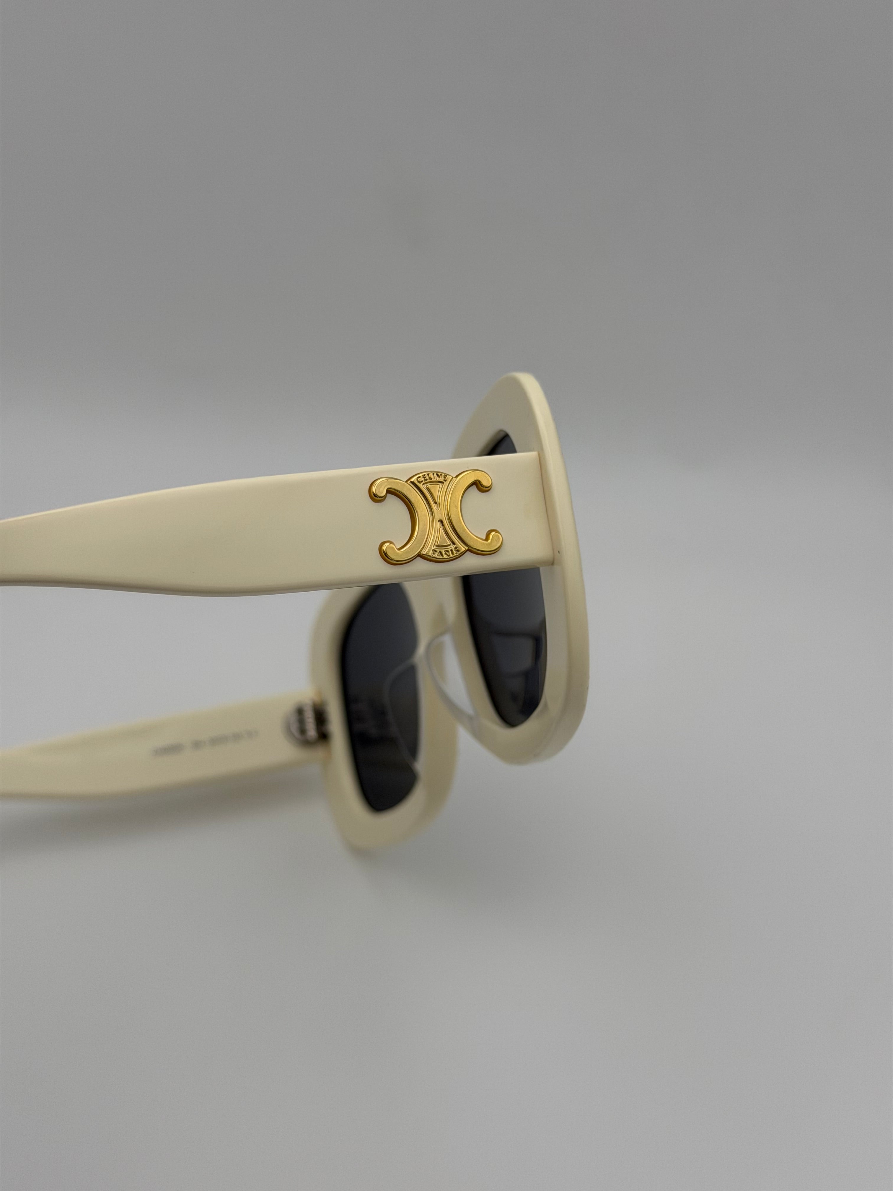 Celine Triomphe Sunglasses In White 100% authentic and preloved in excellent condition