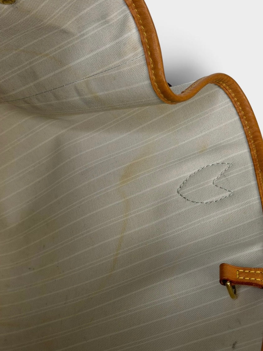 Louis Vuitton Neverfull PM In Beige & Cream Monogram With Gold Hardware. 100% authentic and preloved in excellent condition
