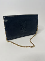 Saint Laurent Belle De Jour Leather Clutch