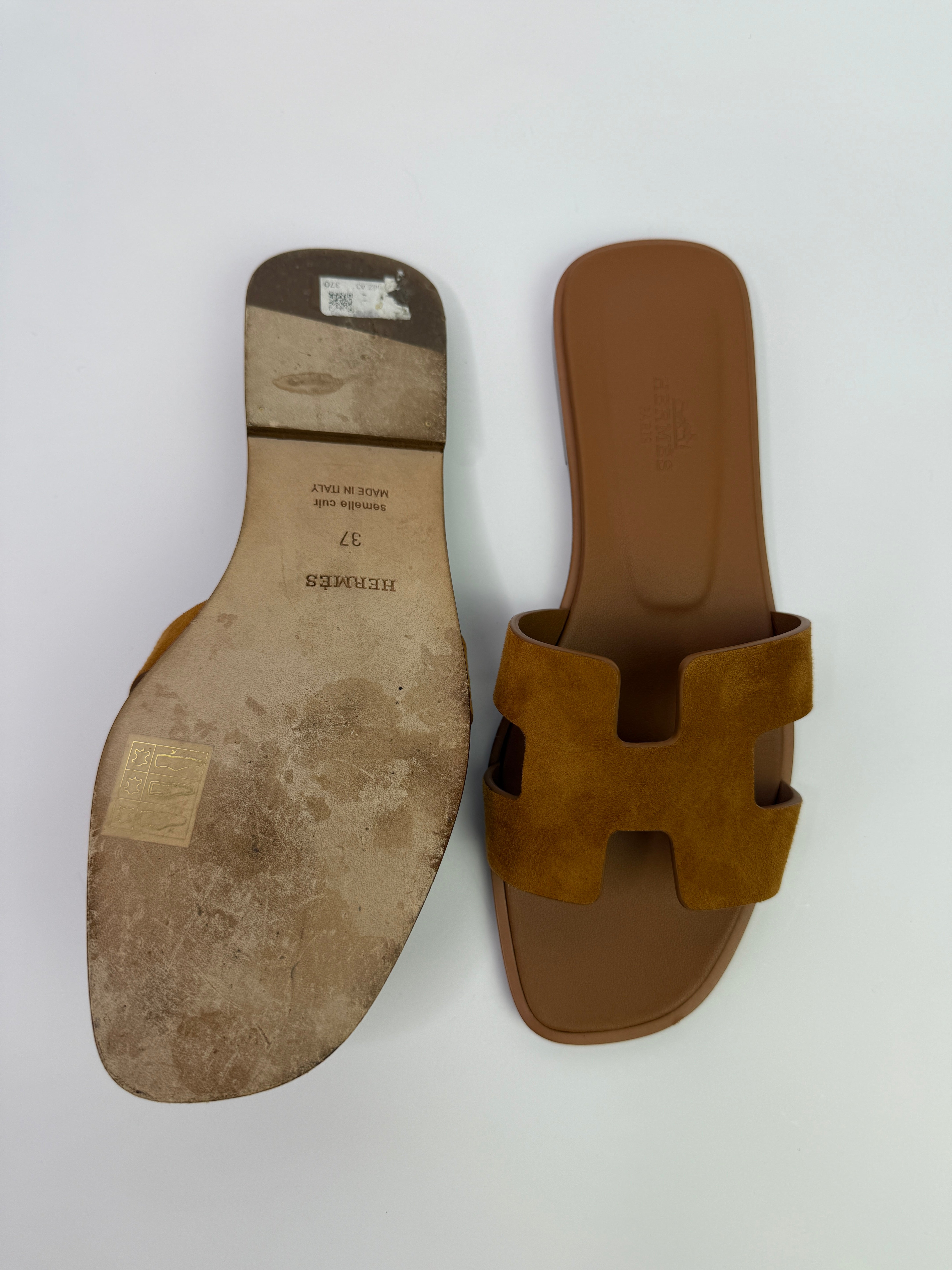 Hermès Oran Sandals (Size 37/UK4)